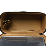 Lambskin Quilted Small CC Vanity Case Black