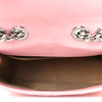 Crash Calf Quilted Mini Travia Shoulder Bag Pink