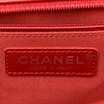 Lambskin Quilted New Medium Boy Flap Red