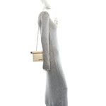 Smooth Calfskin La Petite Pochette Rond Carre Light Ivory