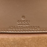 GG Supreme Monogram Super Mini Dionysus Shoulder Bag Taupe