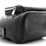 Guccissima Signature Small Day Backpack Black