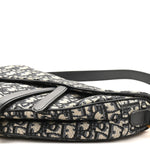 Oblique Saddle Bag Blue