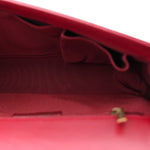 Lambskin Quilted New Medium Boy Flap Dark Red