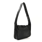 Goatskin Small GG Monochrome Aphrodite Shoulder Bag Black