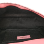 Baroque Jacquard Quilted Small Medusa Shoulder Bag Baby Pink