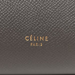 Grained Calfskin Mini Belt Bag Grey