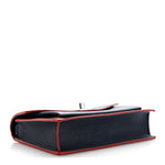 Soft Calfskin My Lockme Chain Pochette Marine Rouge