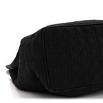 Nylon Cannage Medium Lady Dior Black