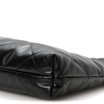 Calfskin Quilted Small Chanel 22 Black