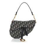 Oblique Saddle Bag Blue
