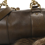 Calfskin Smilla Shoulder Bag Winter Leaf