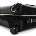 Monogram Jumbo GG Canvas Textured Calfskin Small Carry On Trolley Black