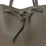 Soft Grained Calfskin Small Belt Cabas Phantom Taupe