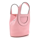 Taurillon Clemence Swift In-The-Loop 18 Bag Rose Sakura