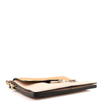 Calfskin Suede Medium Faye Shoulder Bag  Cement Pink