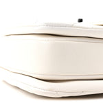 Lambskin Quilted Small Trendy CC Dual Handle Flap Bag White