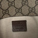 GG Supreme Monogram Neo Vintage Web Belt Bag Brown