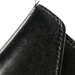 Lambskin Chevron Quilted Large Loulou Black
