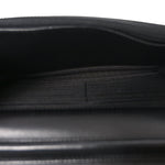 Lambskin Quilted Boy Wallet On Chain WOC Black