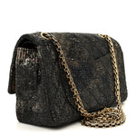 Metallic Glazed Tweed Quilted 2.55 Paris Shanghai Reissue 226 Flap Multicolor