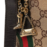 Monogram Web Jolicoeur Charms Messenger Dark Brown