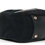 Monogram Medium Princy Tote Black