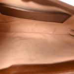 GG Supreme Monogram Azalea Calfskin Web Mini Jackie 1961 Hobo Beige Ebony Brown Sugar