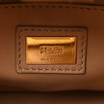 Nappa Flowerland Mini Peekaboo Iconic Satchel Miele Scuro
