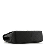 Caviar Quilted Jumbo Single Flap Black