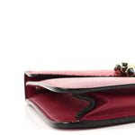 Calfskin Galuchat Serpenti Forever Crossbody Bag Dark Pink