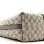 GG Supreme Monogram Medium Ophidia Tote Bag Brown