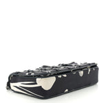 Silk Lambskin Tahiti Timeless Flap Navy White