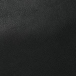 Grained Calfskin Rockstud Saddle Bag Black
