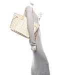 Damier Azur Neo Neverfull MM Rose Ballerine