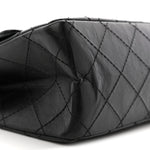 Aged Calfskin Quilted 2.55 Reissue 226 Flap Black