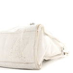 Agneau Arena Silver Hardware Medium Le City Optic White
