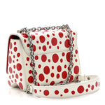 LV X YK Epi Infinity Dots Twist Shoulder Bag PM White Red