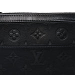 Calfskin Monogram Shadow Duo Messenger Black