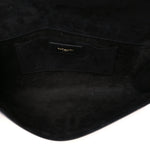 Calfskin Classic Y Ligne Clutch Black