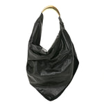Calfskin Foulard Shoulder Bag Dark Green