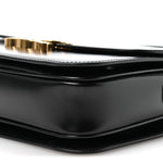 Shiny Calfskin Medium Triomphe Black