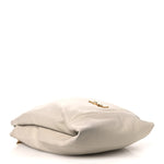 Lambskin Matelasse Monogram Medium Jamie 4.3 Pochon Blanc Vintage