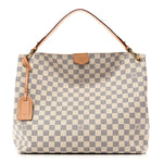 Damier Azur Graceful MM Rose Ballerine