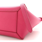 Grained Calfskin Nano Belt Bag Raspberry