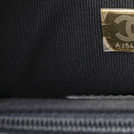 Iridescent Caviar Quilted Mini My Perfect Flap Black