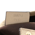 Monogram Medium Abbey Shoulder Bag Off White