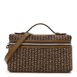 Cashmere Extra Pocket Pouch L19 Mocha Latte Ebony