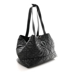 Calfskin Macrocannage Large Toujours Black