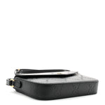 Gilbert Calfskin GG Super Mini Shoulder Bag Black